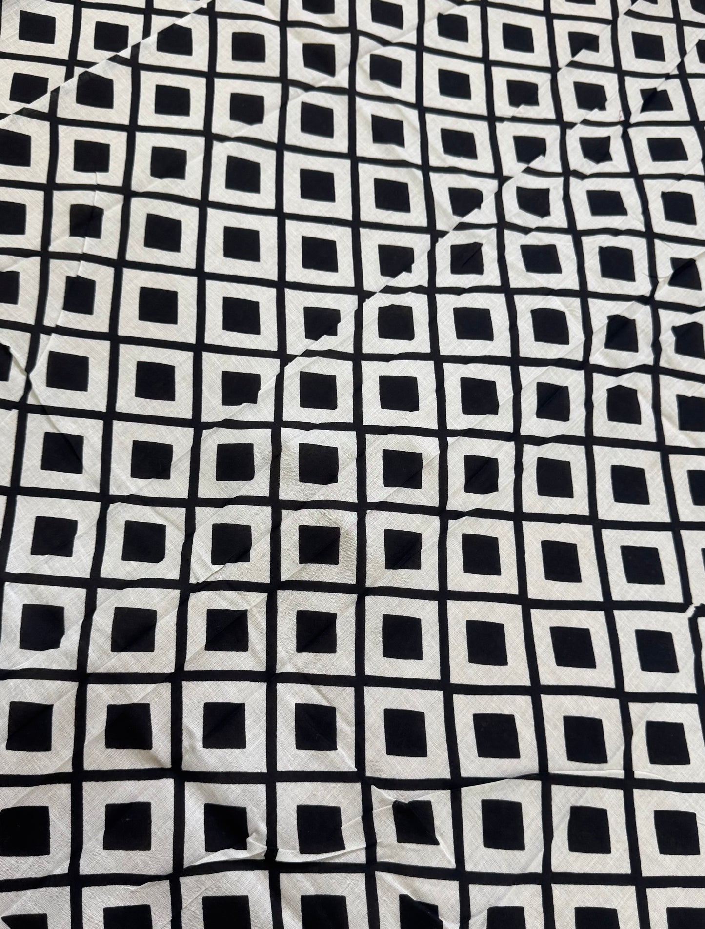 Handblock Print MulMul Cotton Sarees | DSAN001