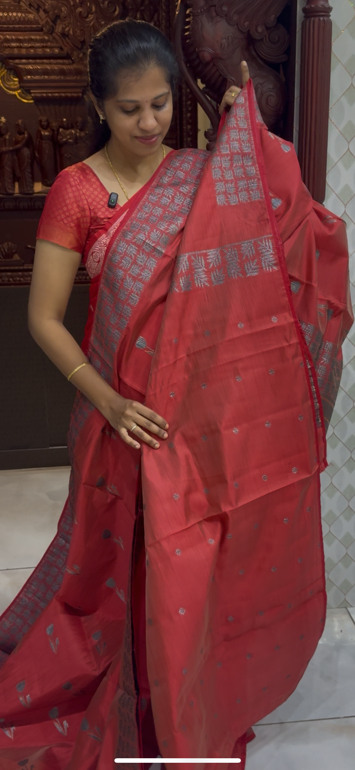 Dupion Tussar Saree 1810 | DSAD033