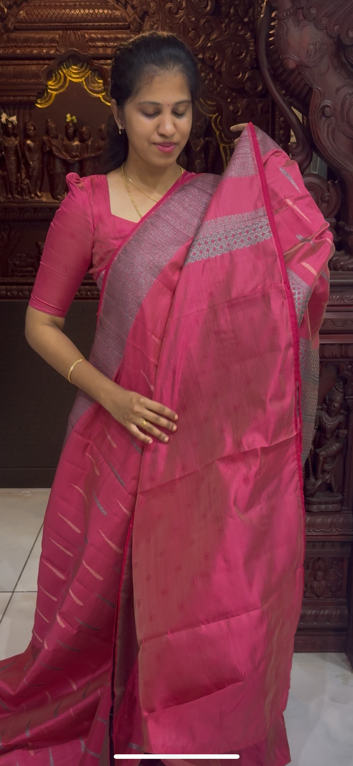Dupion Tussar Saree 1810 | DSAD033