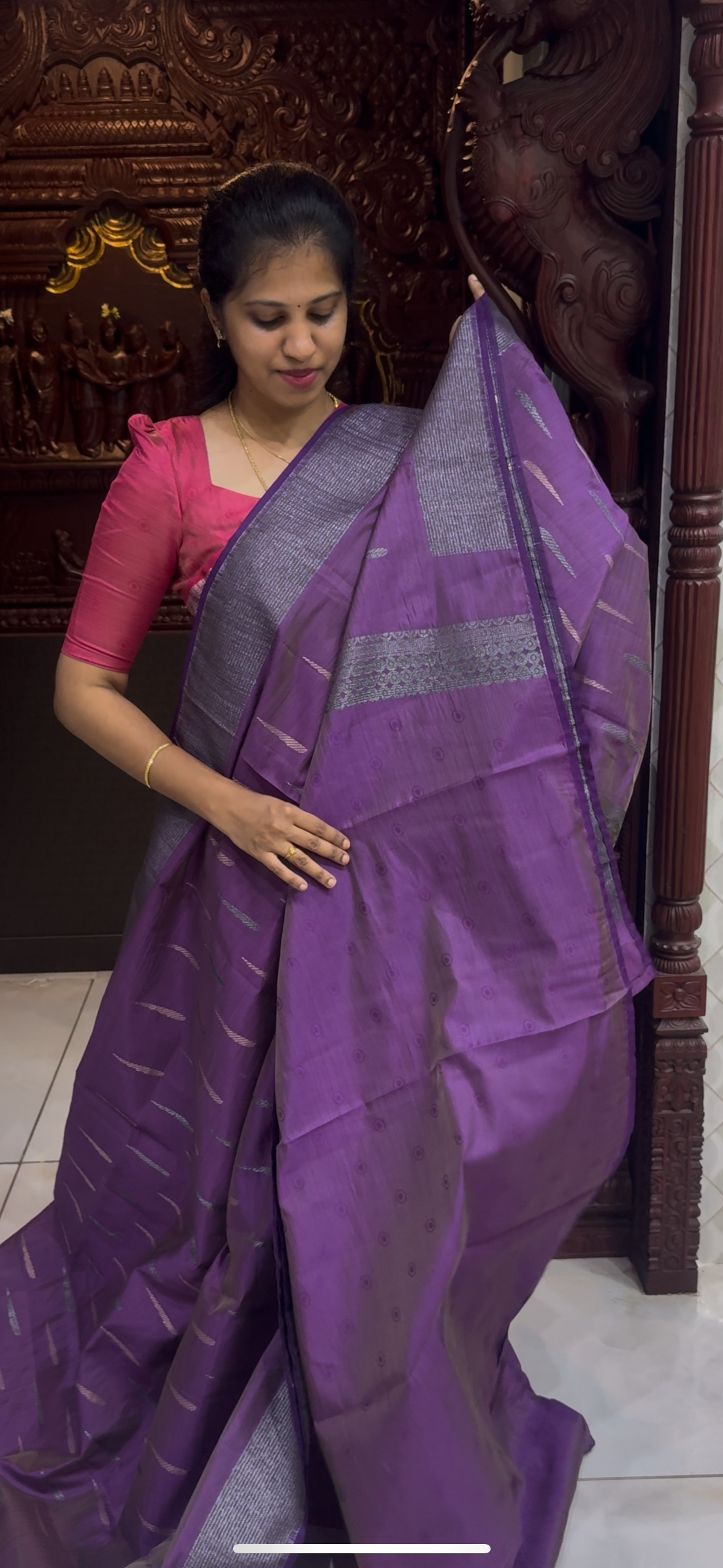Dupion Tussar Saree 1810 | DSAD033