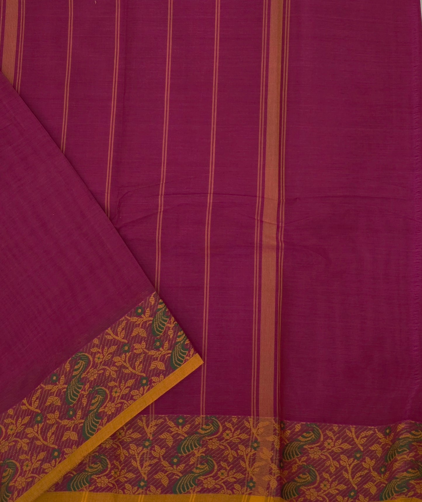 Handloom Kanchi Cotton Saree | DSAE006