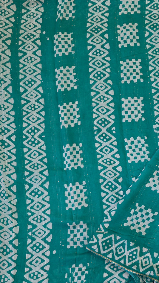 Baswada Cotton With Sequence Work| DSM051