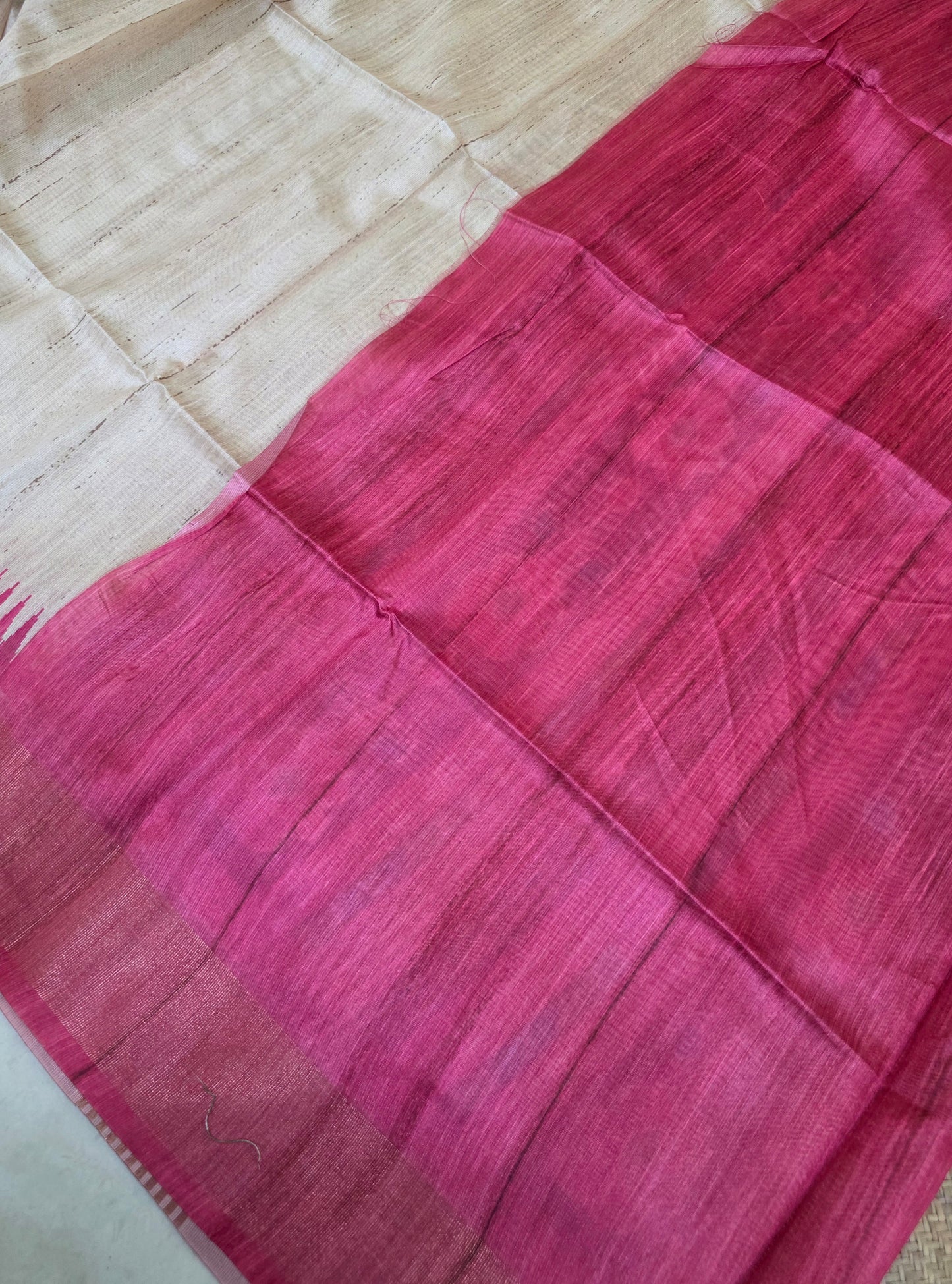 Semi Tussar Sarees | DSAA004