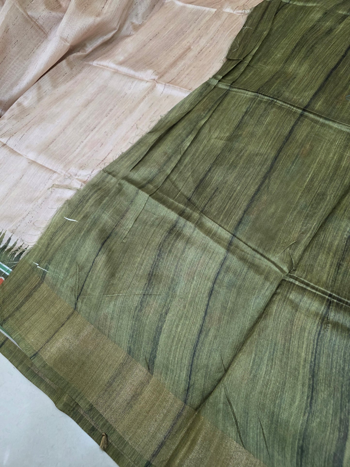 Semi Tussar Sarees | DSAA004