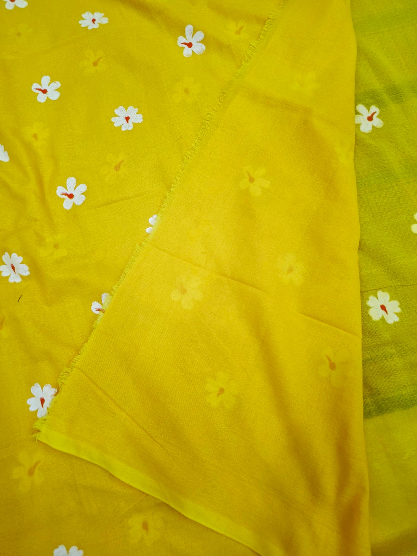 Khadi Cotton Lilly Sarees | DSM050