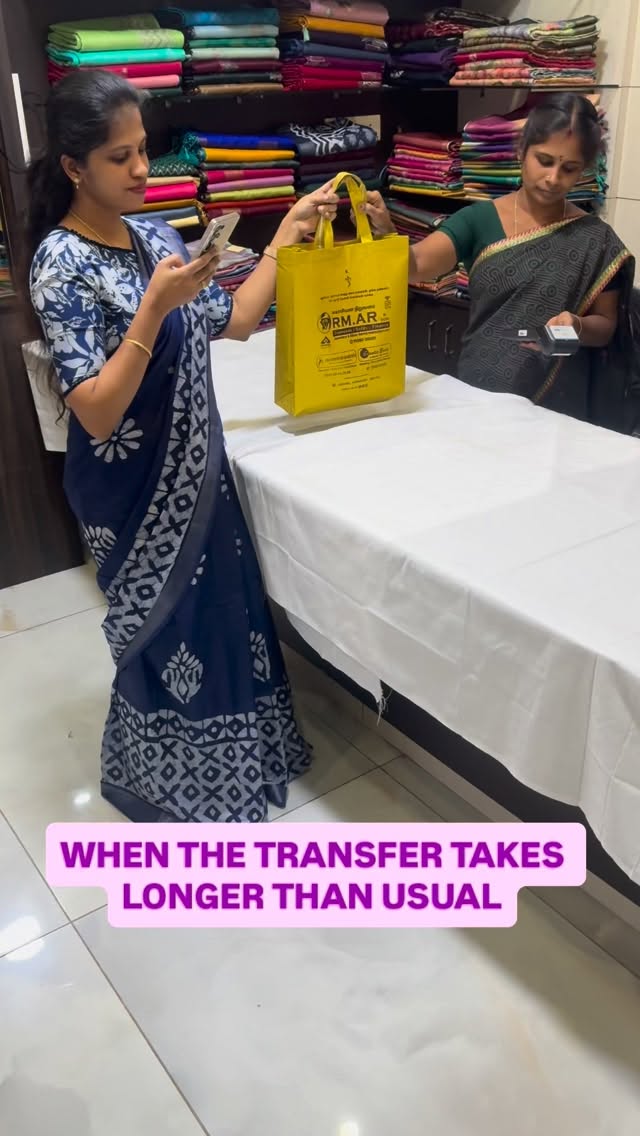 WHEN THE TRANSFER TAKES LONGER THAN USUAL