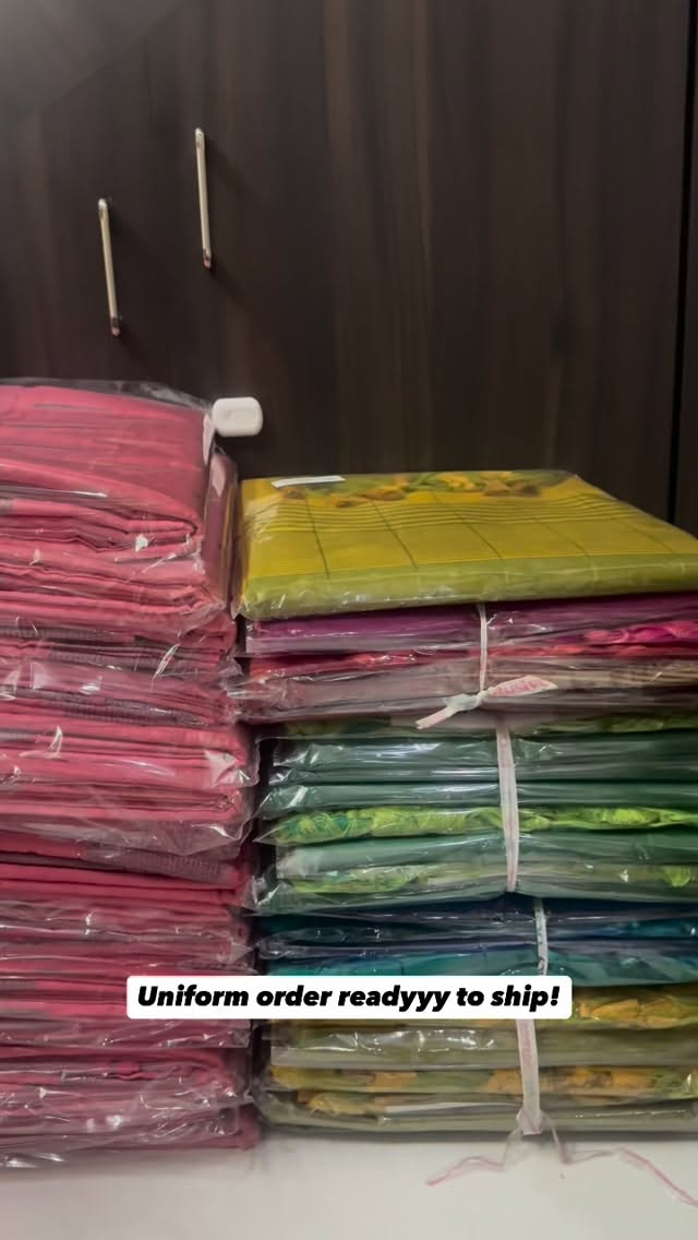 Ready to ship📦

Uniform orders accepted ✅

WhatsApp 6369442929