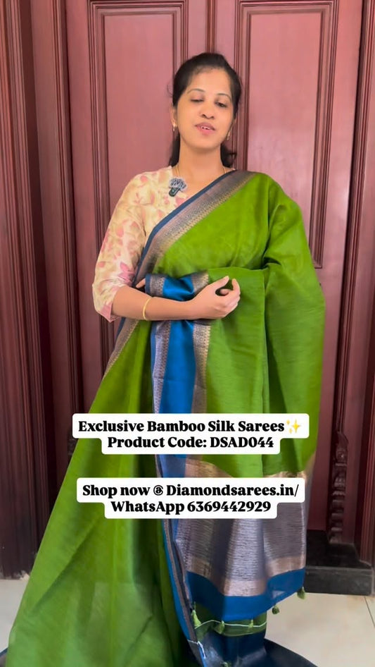 Exclusive Bamboo Silk Sarees with Retta Petta Border!

Search code : DSAD044

Now available @ diamon
