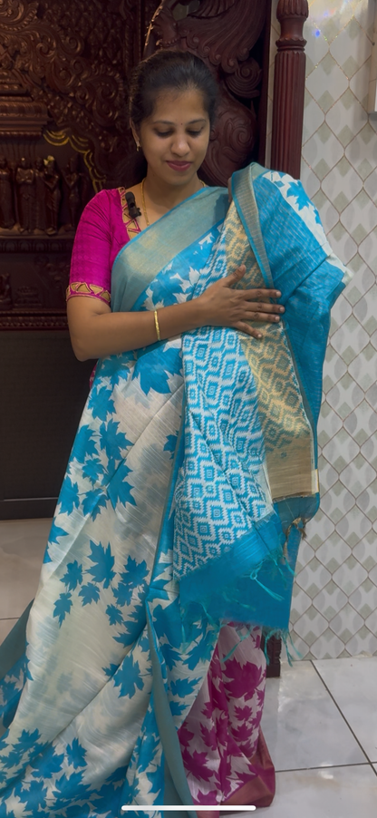 Baswada Cotton Sarees | DSM049