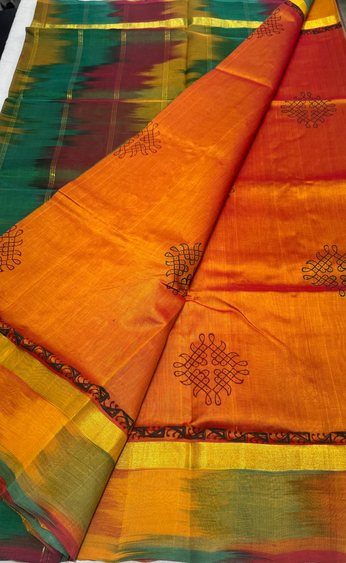 Printed Kanchi Pure Silk Cotton| DSW004