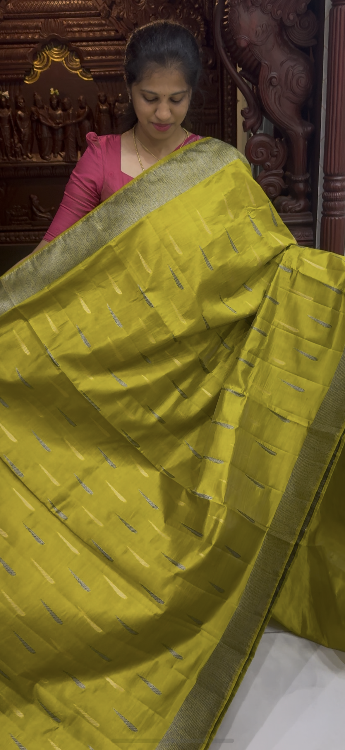Dupion Tussar Saree 1810 | DSAD033