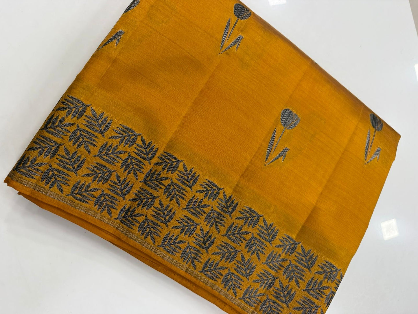 Dupion Tussar Saree 1810 | DSAD033