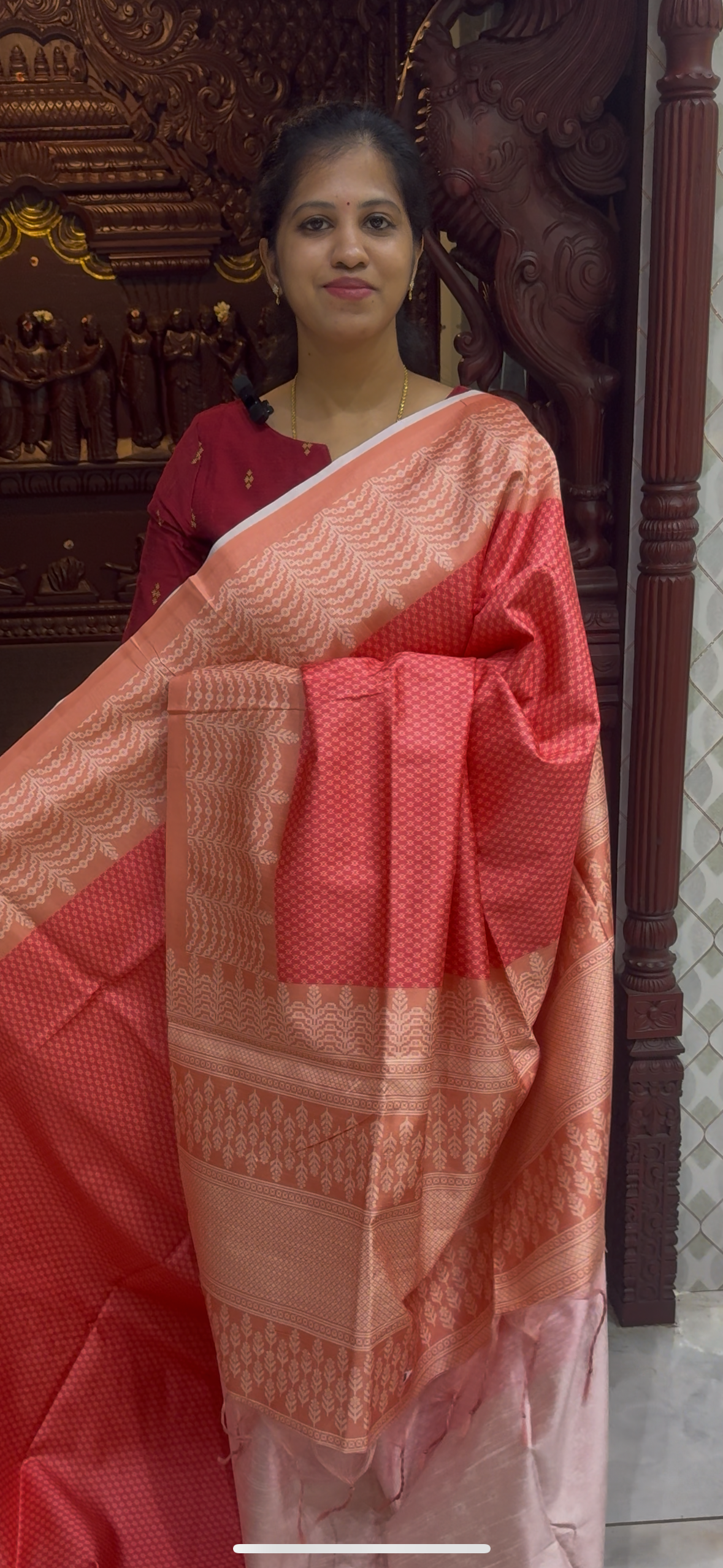 Digital Printed Semi Tussar Sarees | DSM121