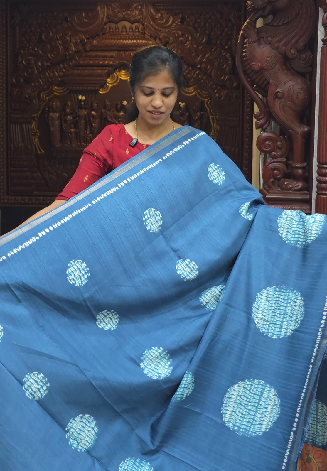Malai Tussar Silk Sarees | DSAD053