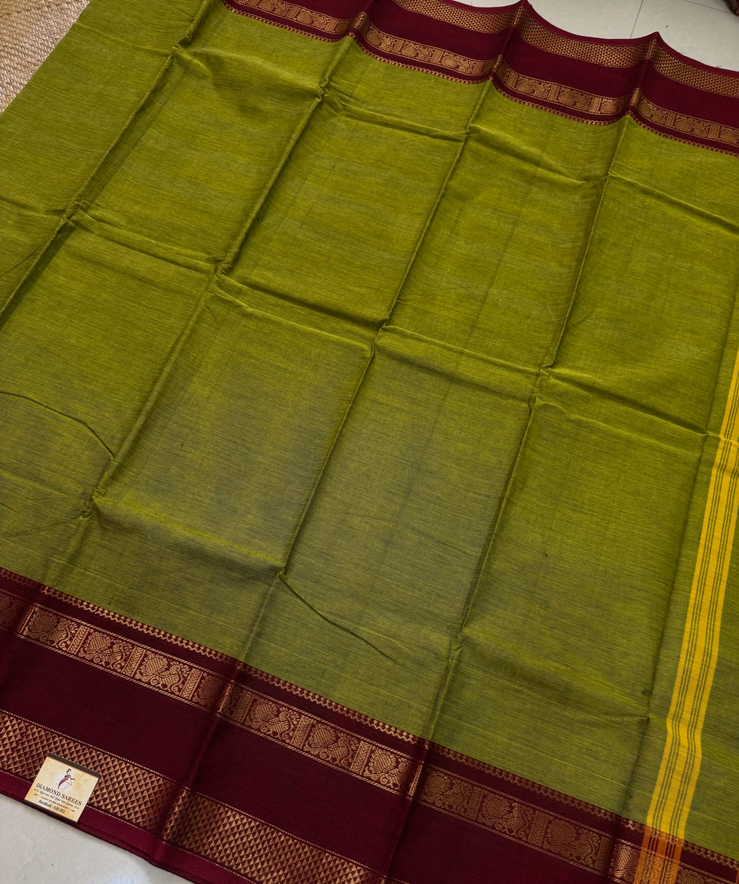 Handloom Kanchi Cotton Sarees| DSAJ004