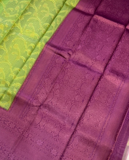 3d Banaras Organza Silk Sarees | DSM001