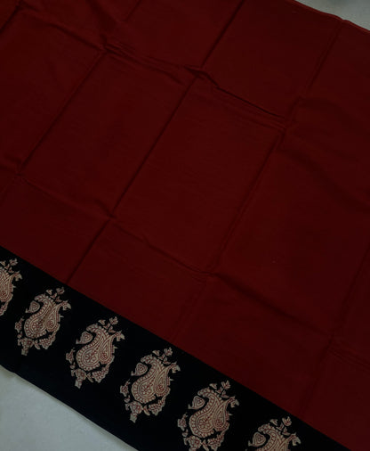 Handblock Print MulMul Cotton Sarees | DSAN001
