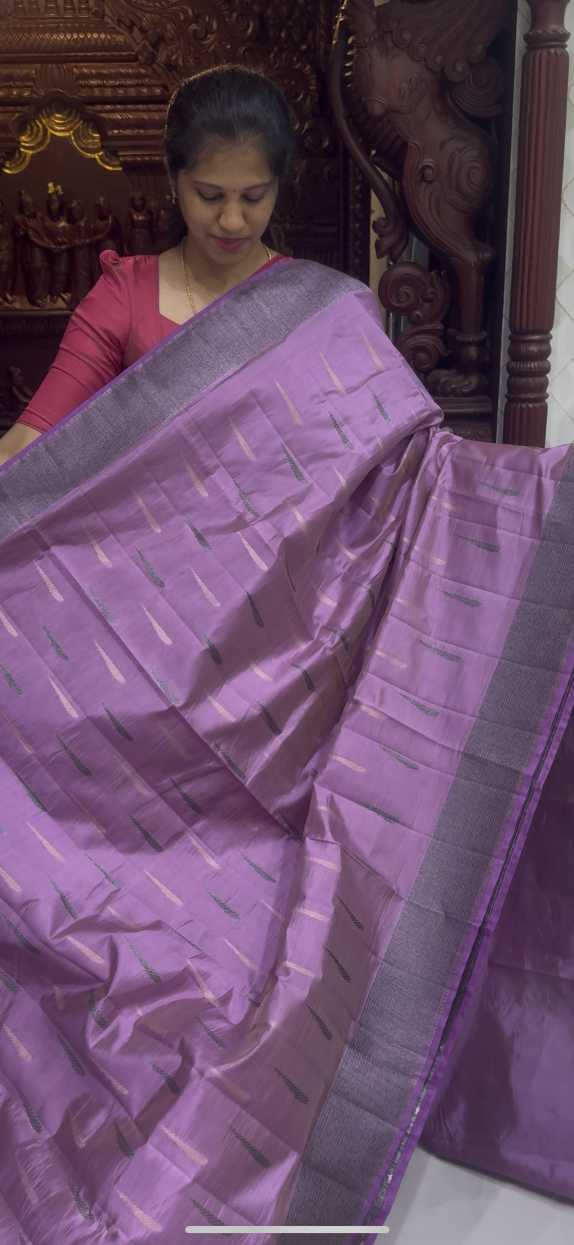 Dupion Tussar Saree 1810 | DSAD033