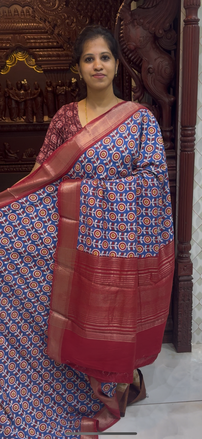 Moonga Silk Sarees | DSM071