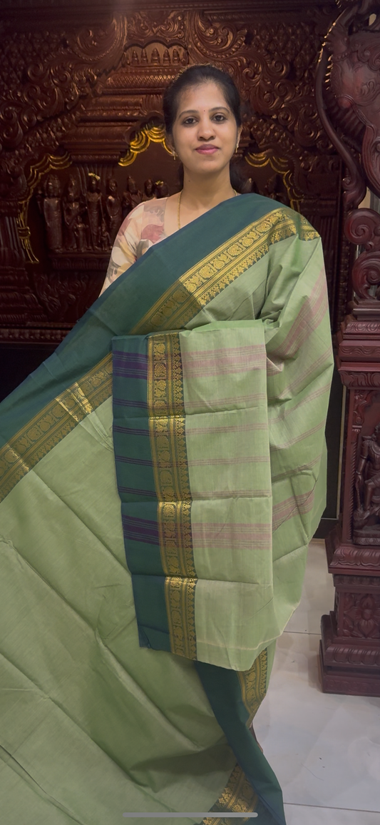 Handloom Kanchi Cotton Saree | DSAJ002
