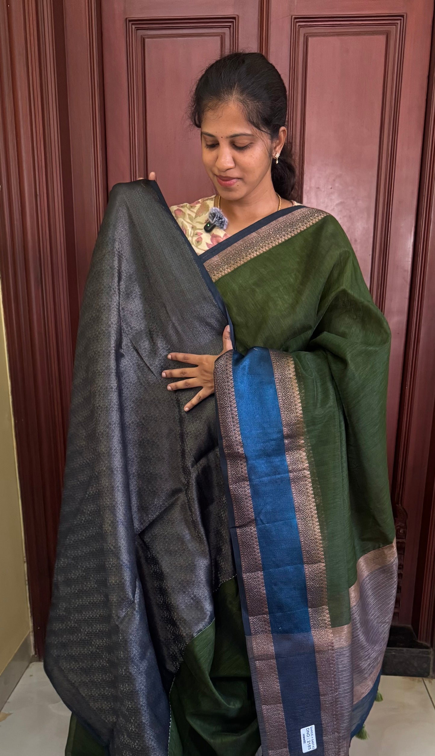 Bamboo Silk Saree 2185 | DSAD044