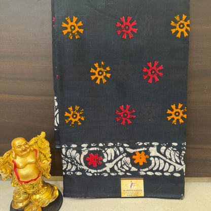 Handblock Print MulMul Cotton Sarees | DSAN001