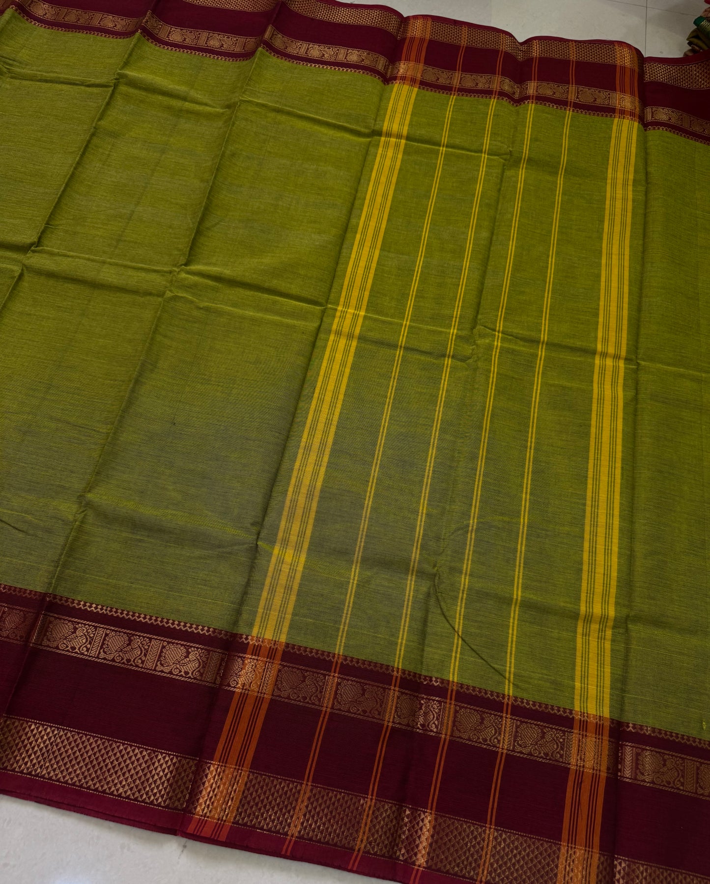 Handloom Kanchi Cotton Sarees| DSAJ004