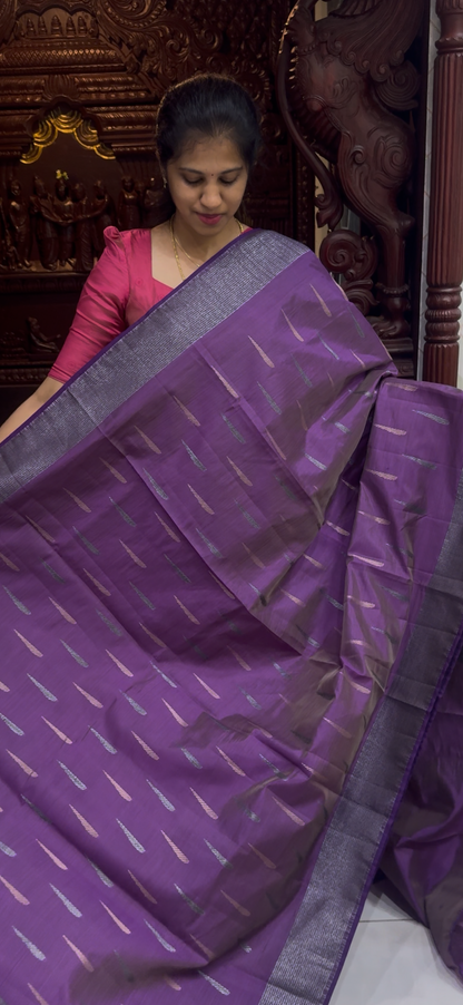 Dupion Tussar Saree 1810 | DSAD033