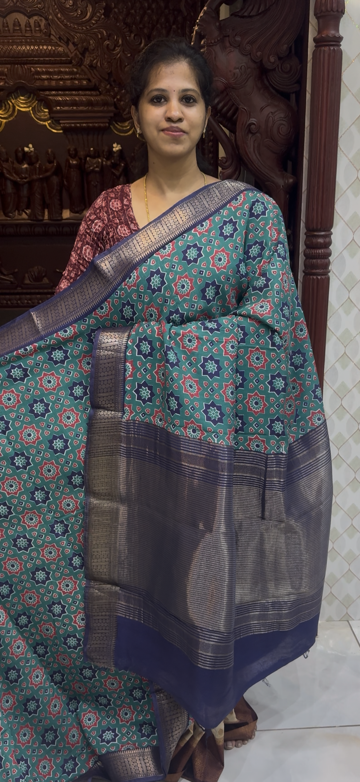 Moonga Silk Sarees | DSM071