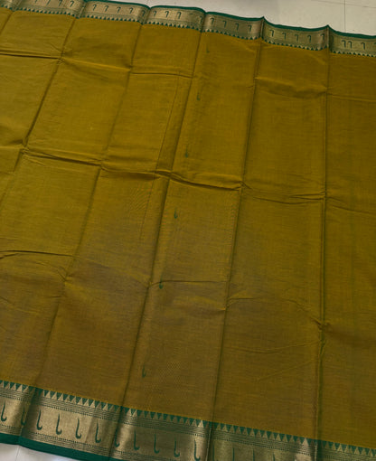 Handloom Kanchi Cotton Saree with Butta Body| DSAF001