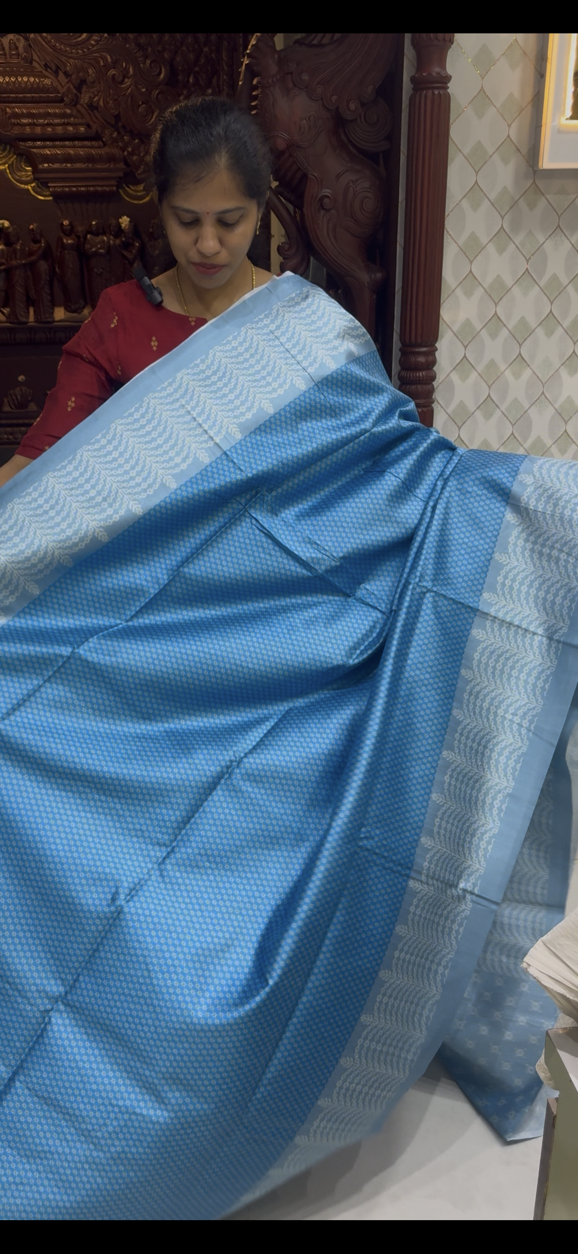 Digital Printed Semi Tussar Sarees | DSM121