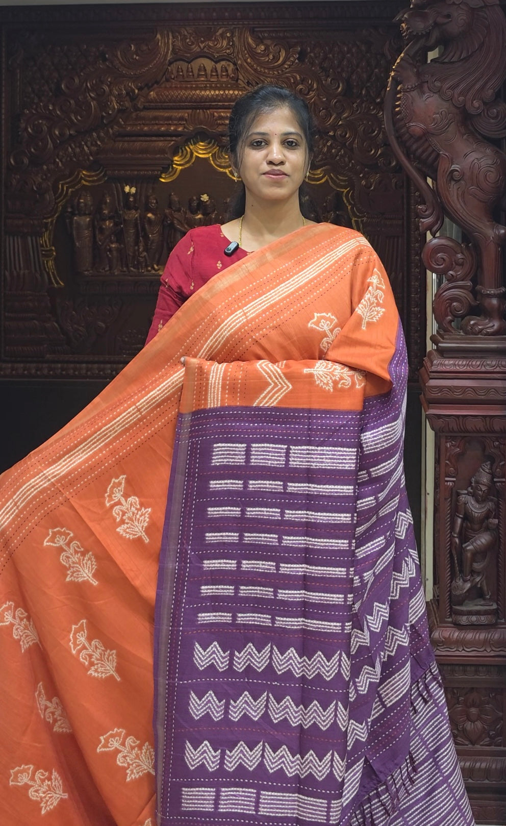 Malai Tussar Silk Sarees | DSAD053