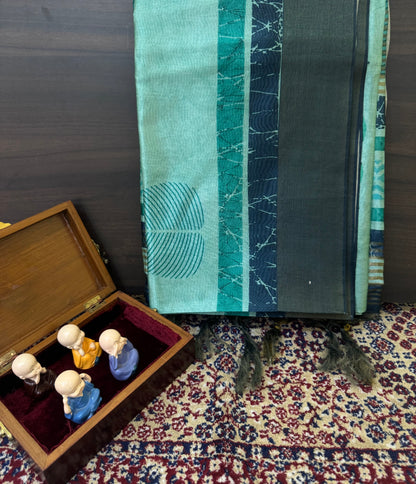 Semi Tussar Sarees | DSAA004