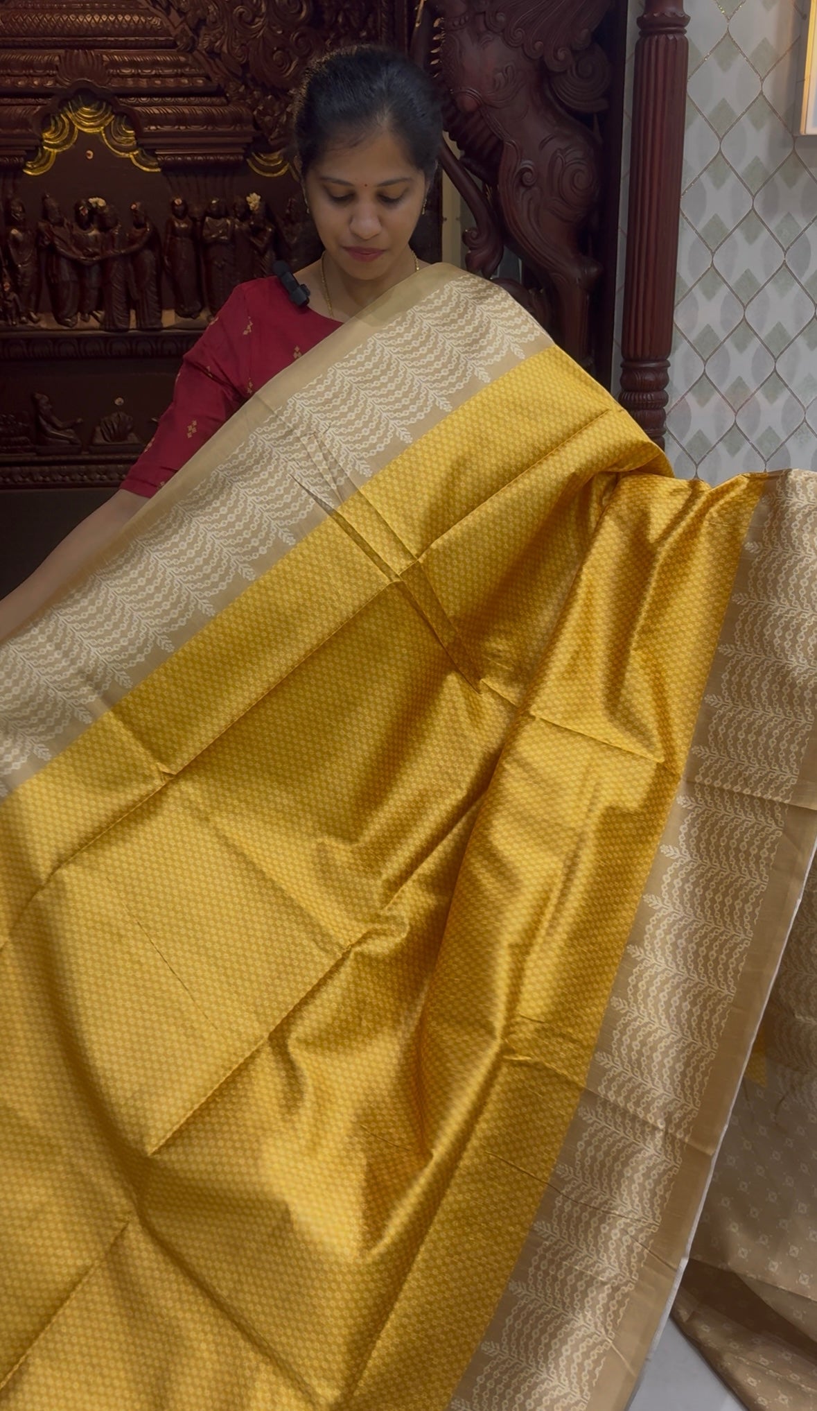 Digital Printed Semi Tussar Sarees | DSM121