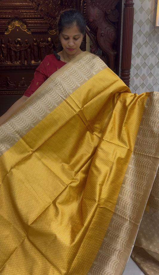 Digital Printed Semi Tussar Sarees | DSM121