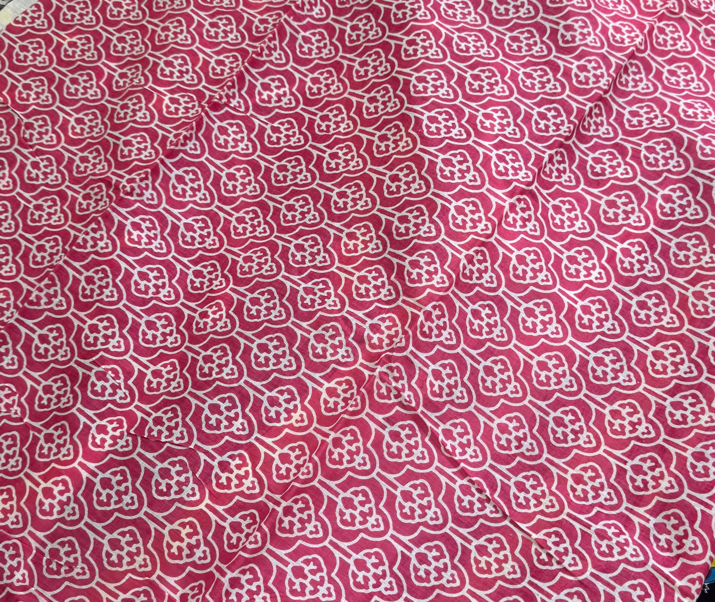 Handblock Print MulMul Cotton Sarees | DSAN001