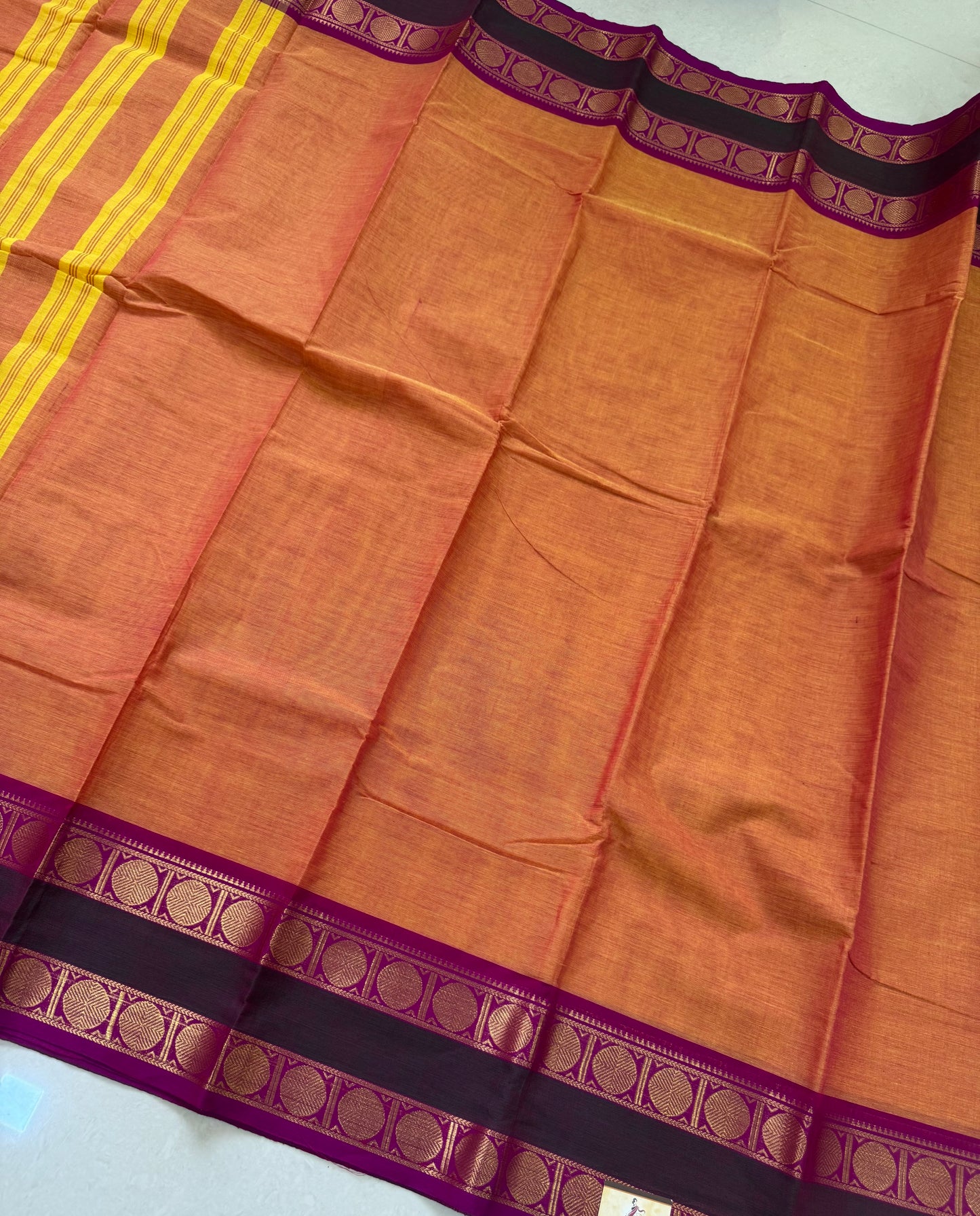 Handloom Kanchi Cotton Sarees| DSAJ004