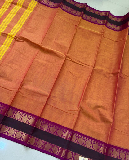 Handloom Kanchi Cotton Sarees| DSAJ004