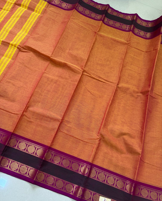 Handloom Kanchi Cotton Sarees| DSAJ004
