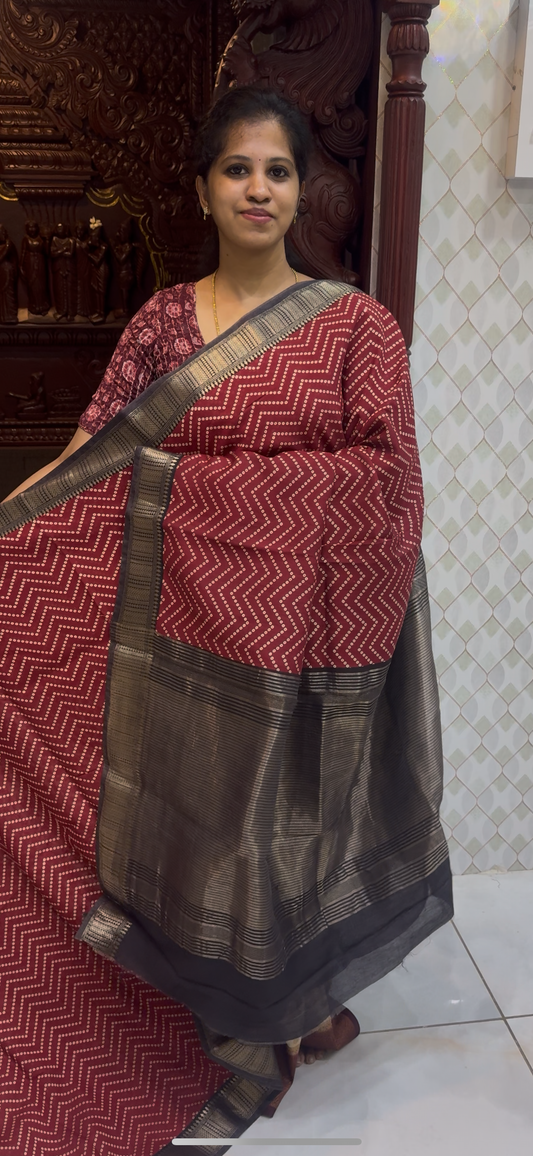 Moonga Silk Sarees | DSM071