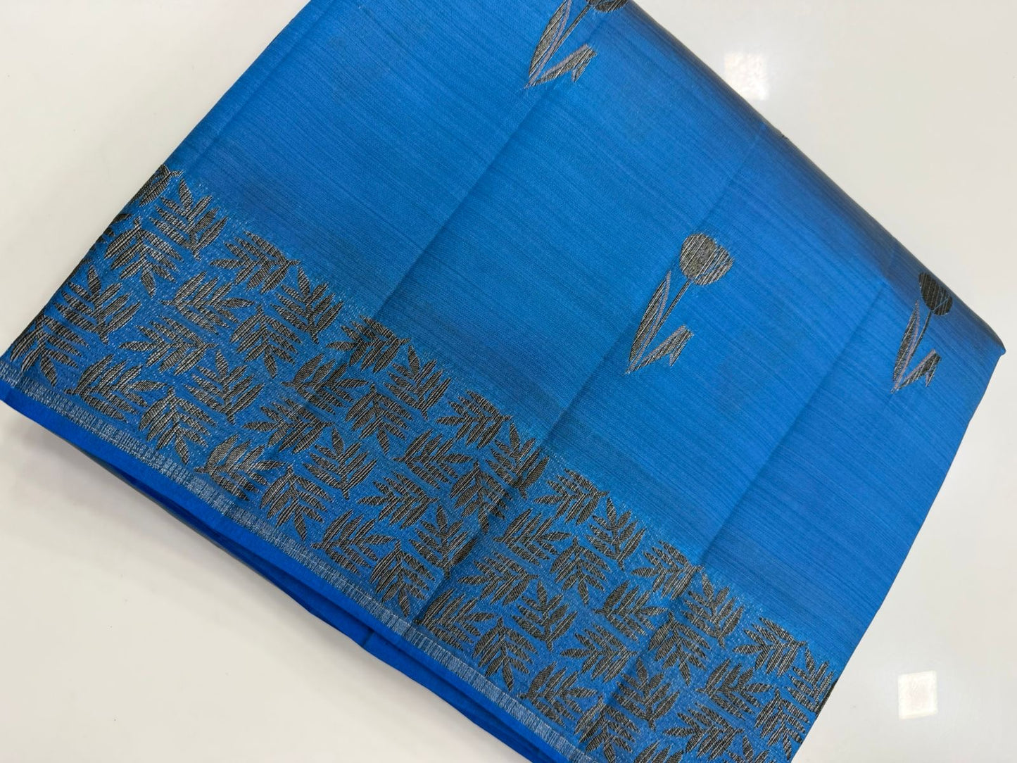 Dupion Tussar Saree 1810 | DSAD033