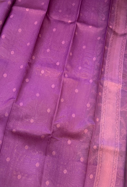 3d Banaras Organza Silk Sarees | DSM001