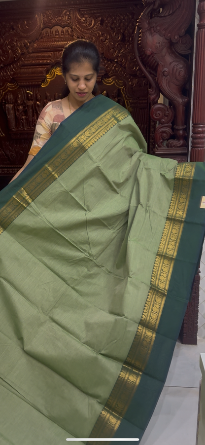 Handloom Kanchi Cotton Saree | DSAJ002