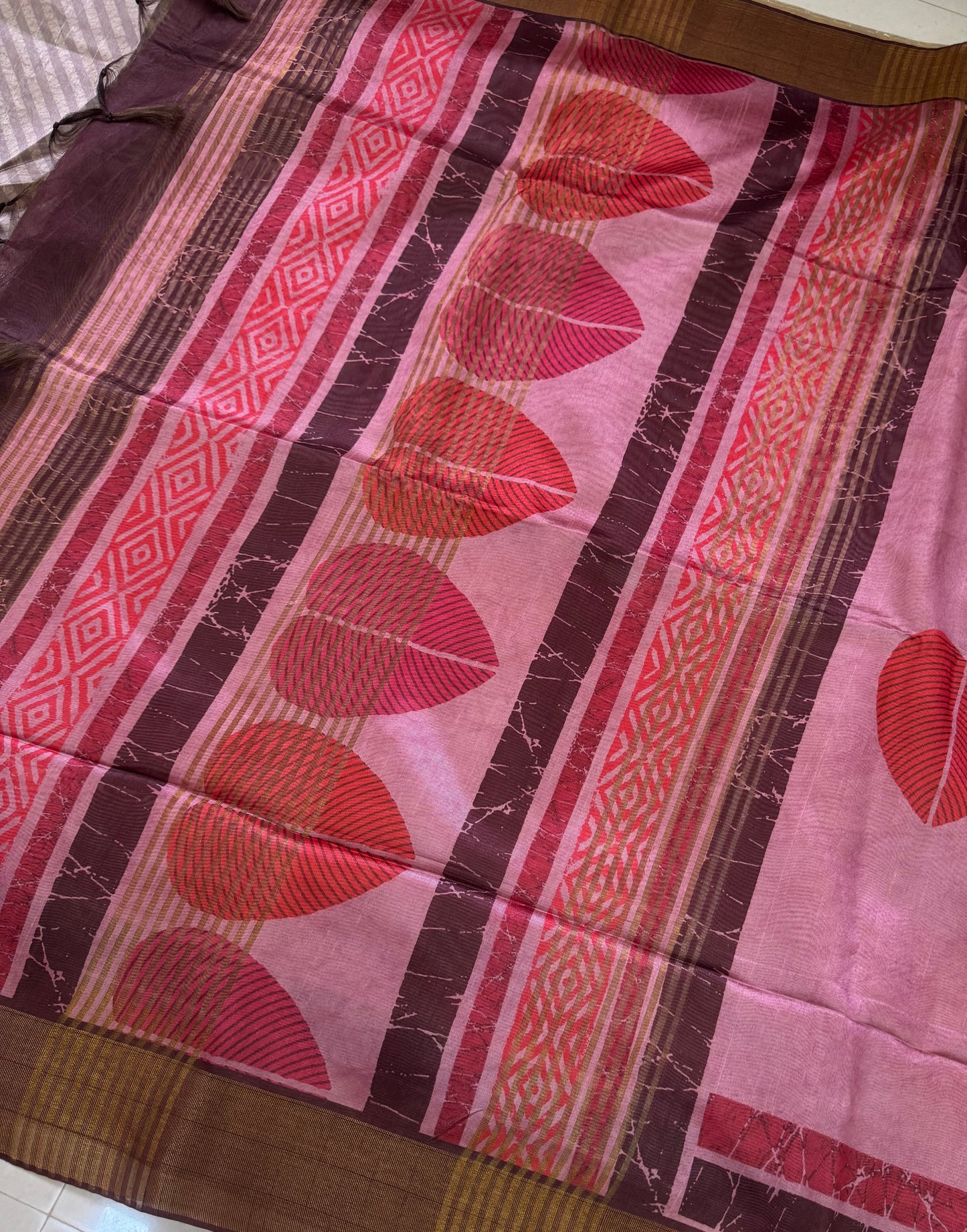 Semi Tussar Sarees | DSAA004