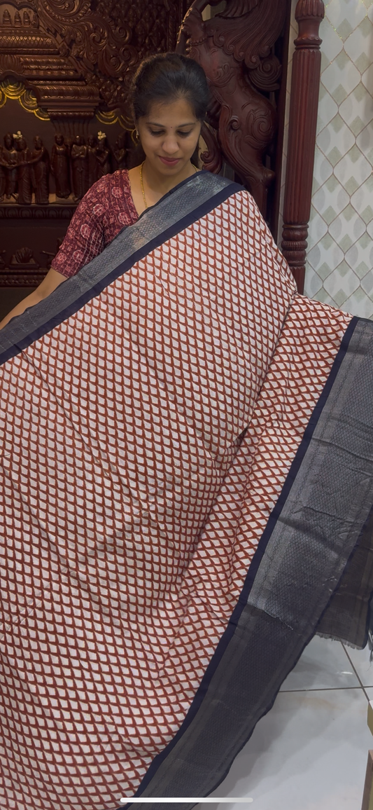 Premium Moonga Silk Sarees | DSM044