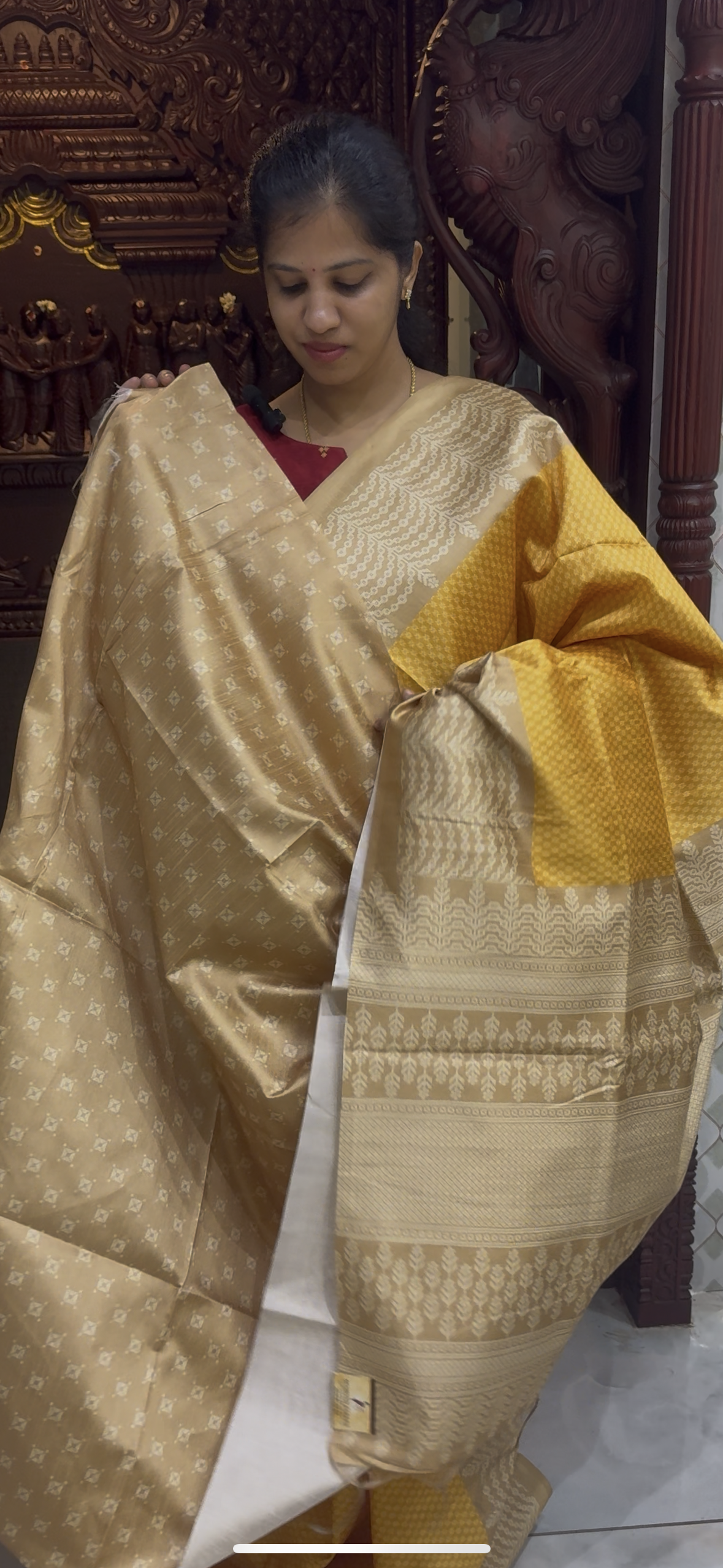 Digital Printed Semi Tussar Sarees | DSM121