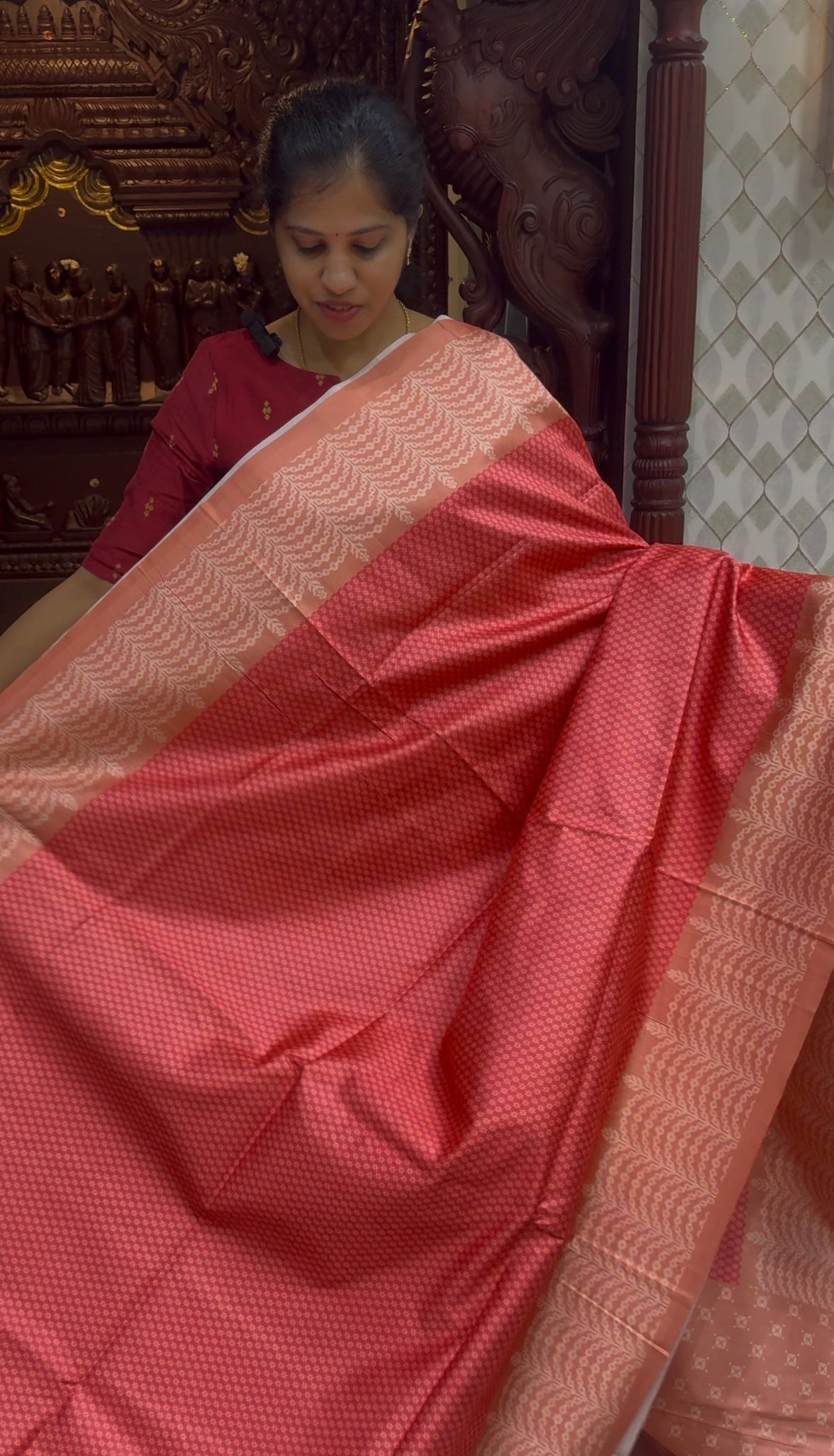 Digital Printed Semi Tussar Sarees | DSM121