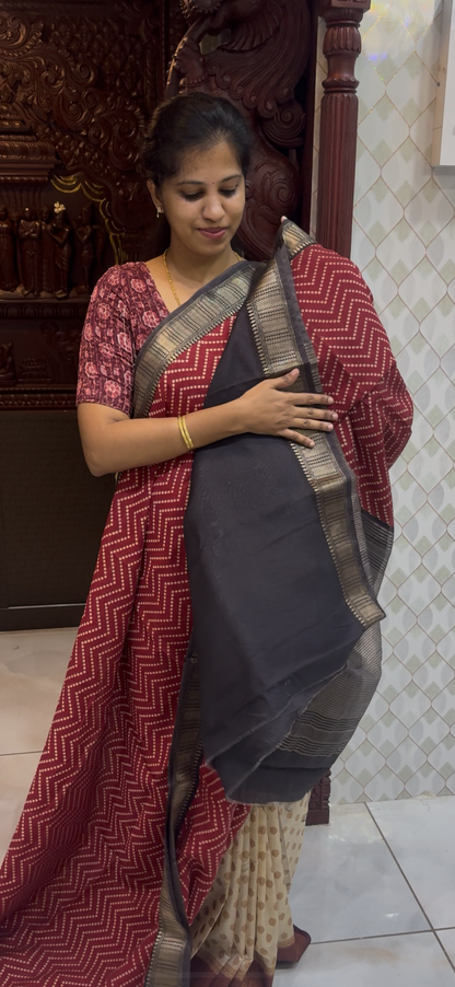 Moonga Silk Sarees | DSM071