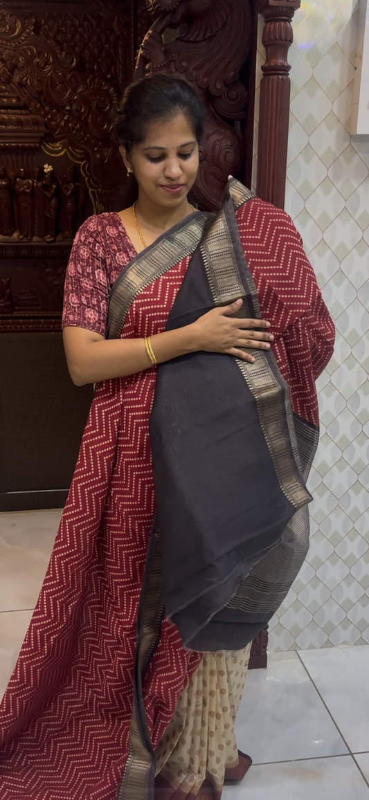 Moonga Silk Sarees | DSM071