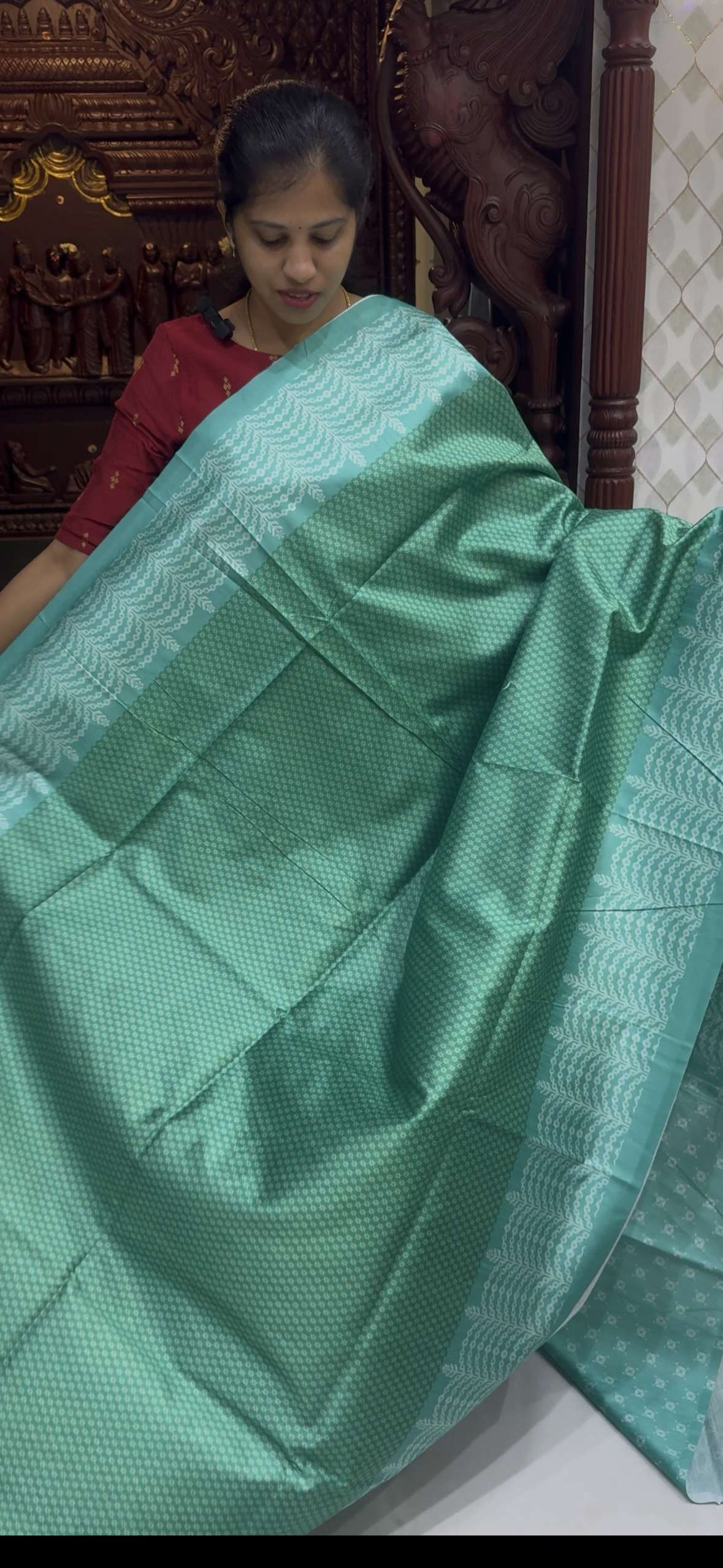 Digital Printed Semi Tussar Sarees | DSM121